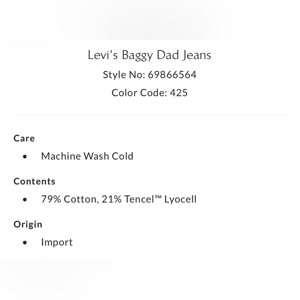 Levi’s baggy dad jeans - Picture 8 of 13